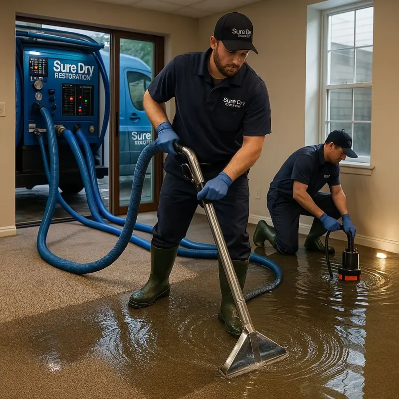 Water Extraction and Removal process in Estancia, NM